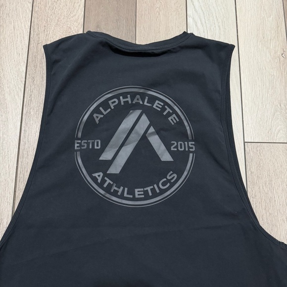 Alphalete Midnight Black muscle Top - Picture 5 of 5